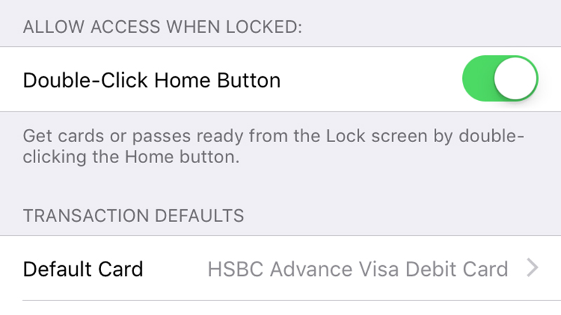 Illustration for article titled How to Access Apple Pay From the Lockscreen in iOS 9